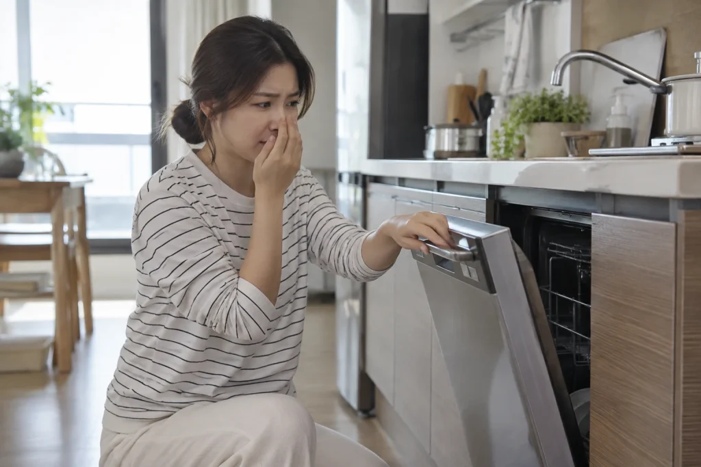 식기세척기 냄새 제거